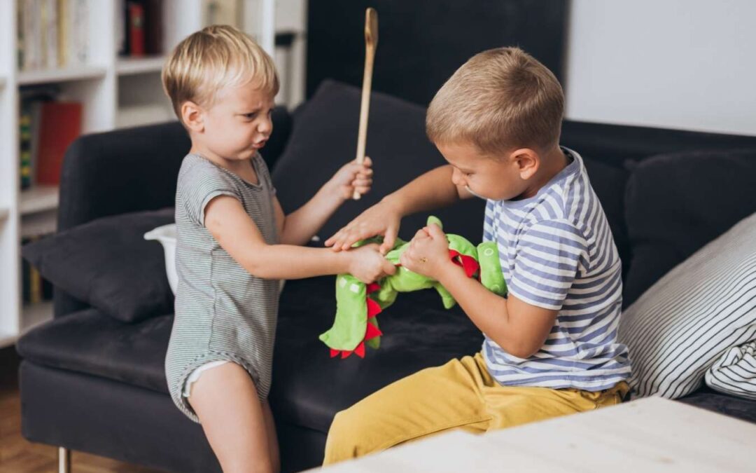 Wat kan ik doen als mijn kleuter ruzie heeft?