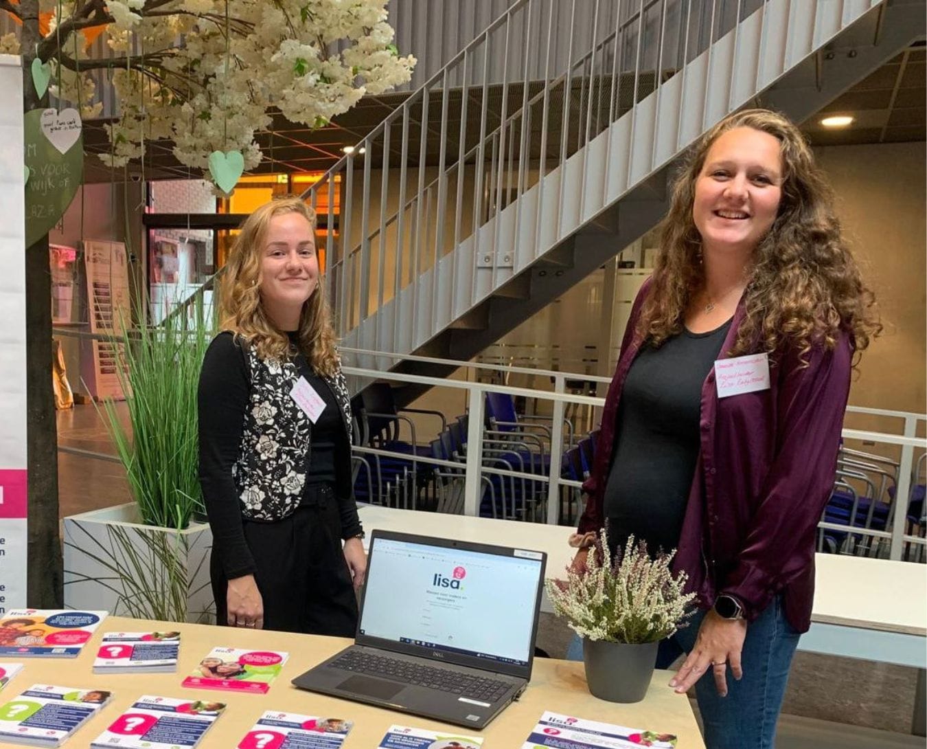 Lisa Lelystad op de Informatiemarkt