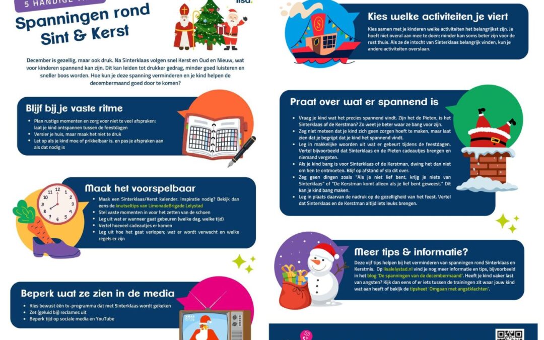 Tipsheet ‘Spanningen rond Sint & Kerst’