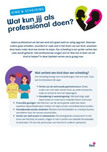 Tipsheet Kind & Scheiding - Wat kun jij als professional doen?