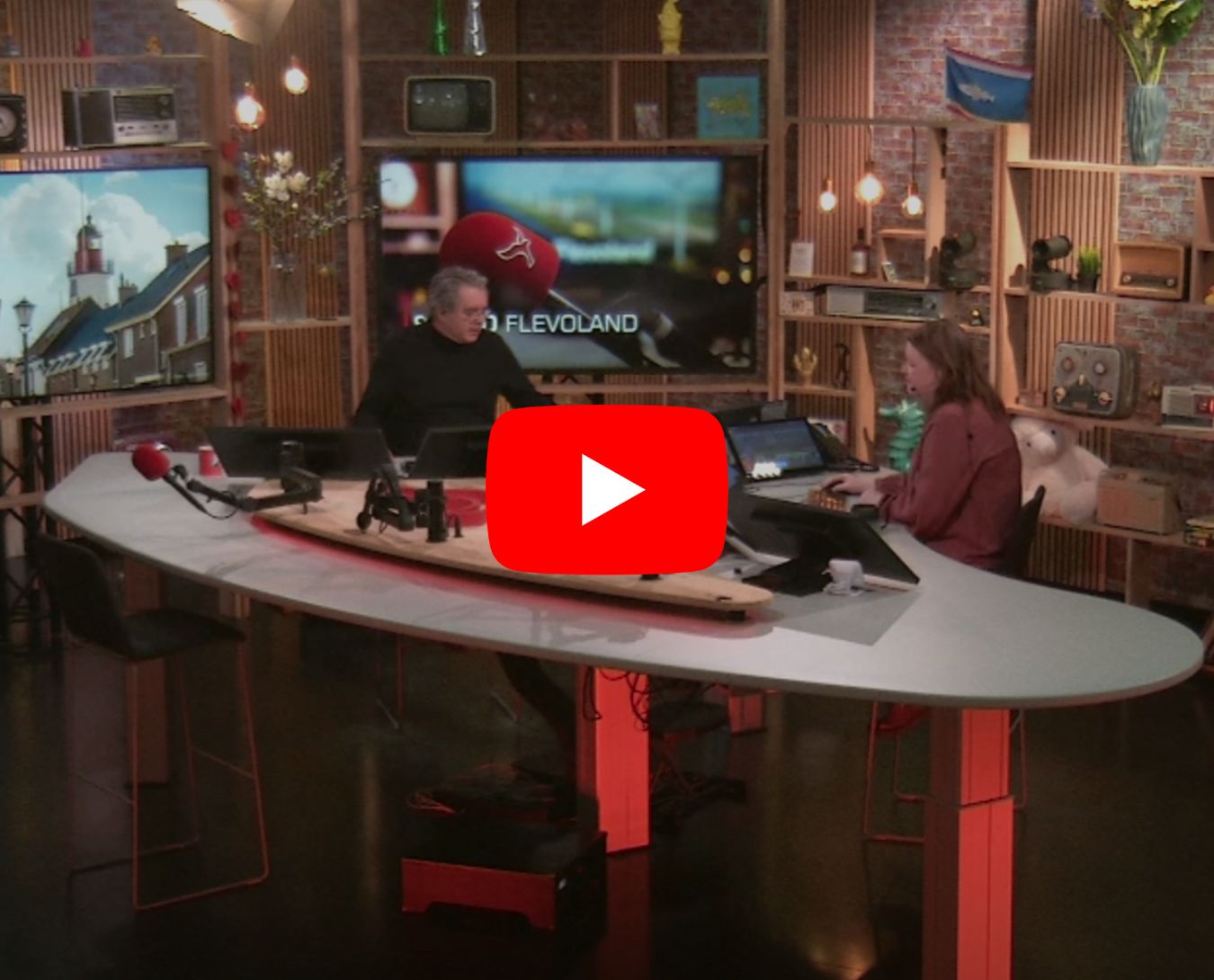 Lisa Lelystad bij Studio Flevoland